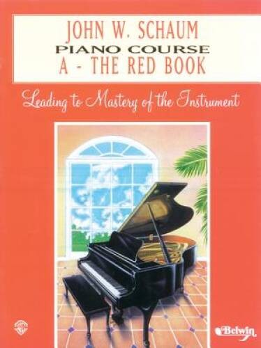 John W. Schaum Piano Course: A — The Red Book – Paperback – GOOD