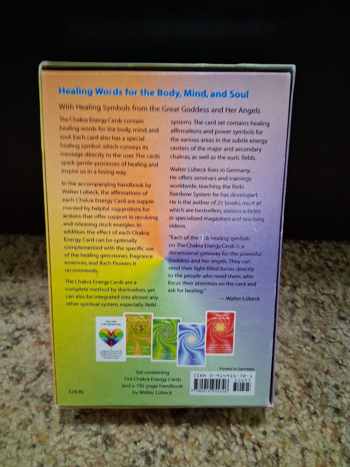 Chakra Energy Cards : Healing Words for Body, Mind, and Soul for All Forms of…