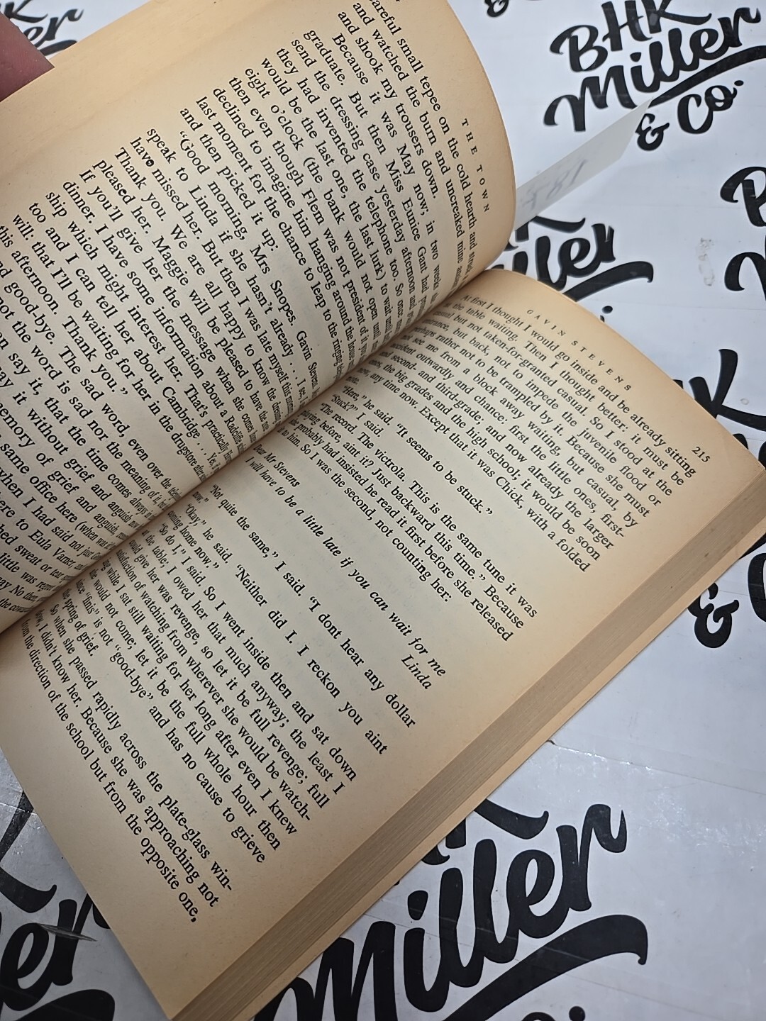 The Town by William Faulkner Paperback Vintage Classic Novel Snopes Trilogy