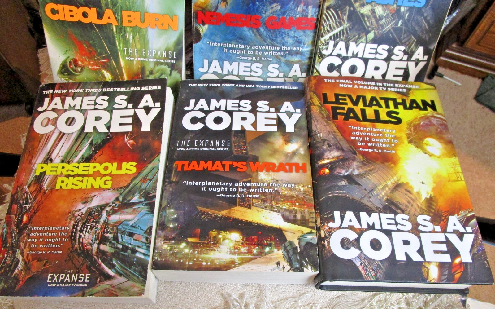 James S.A. Corey – Complete Expanse Series Set 1-9