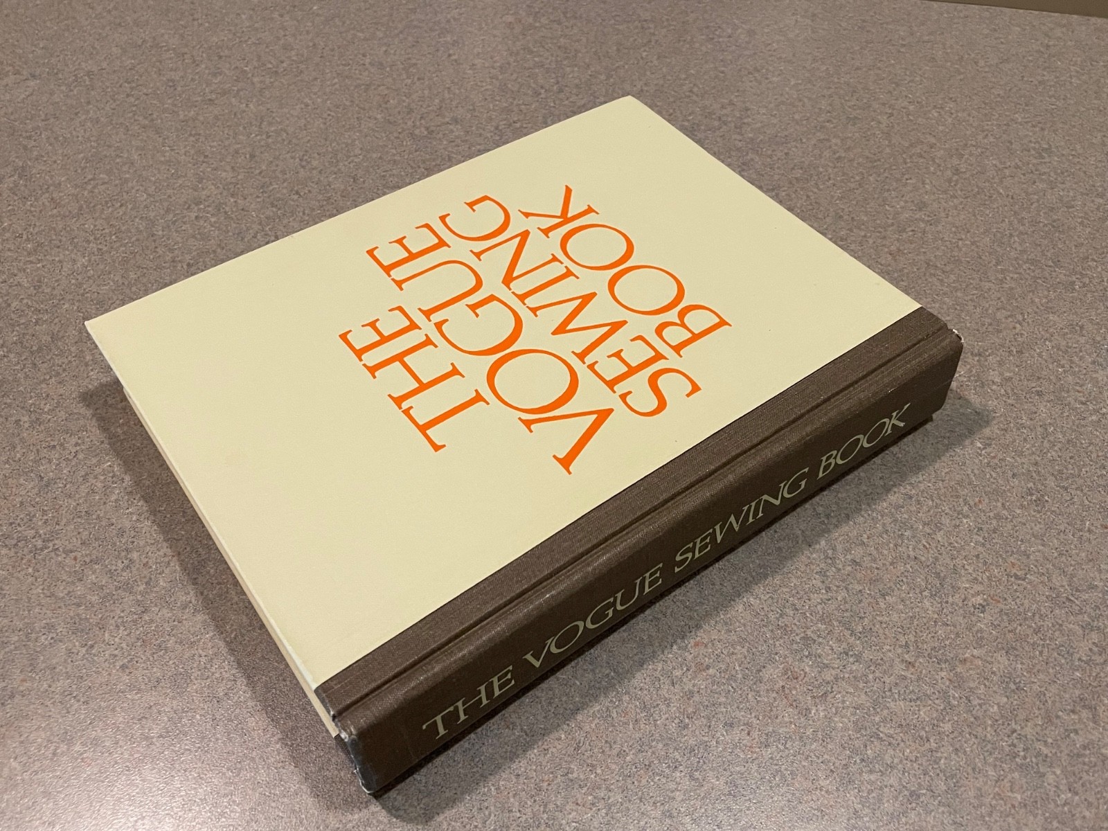 The Vogue Sewing Book w/ Slipcase (1970 Vintage First Edition 3rd pr Hardcover)