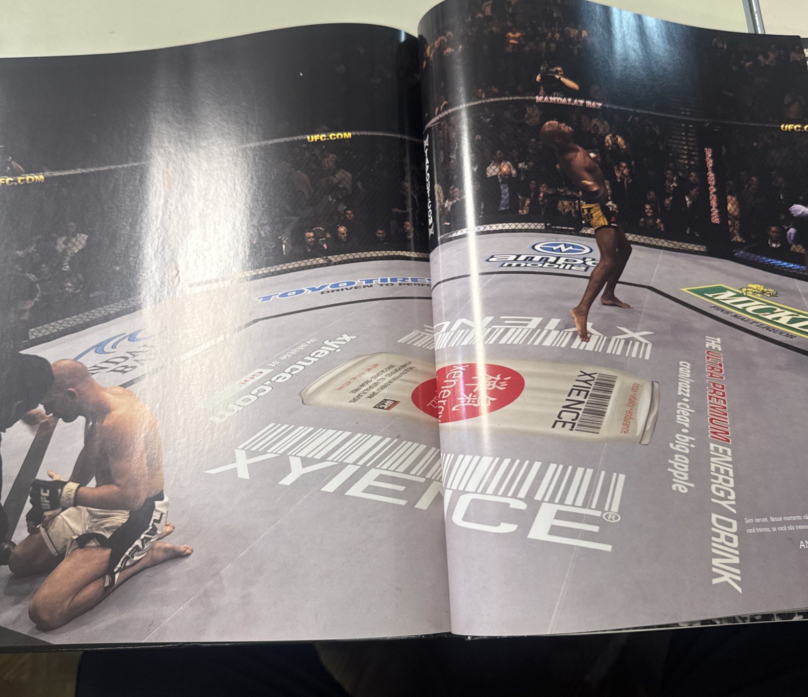 Vintage 2000 Era UFC Octogon Hard Cover Book – By Kevin Lynch – Brand New