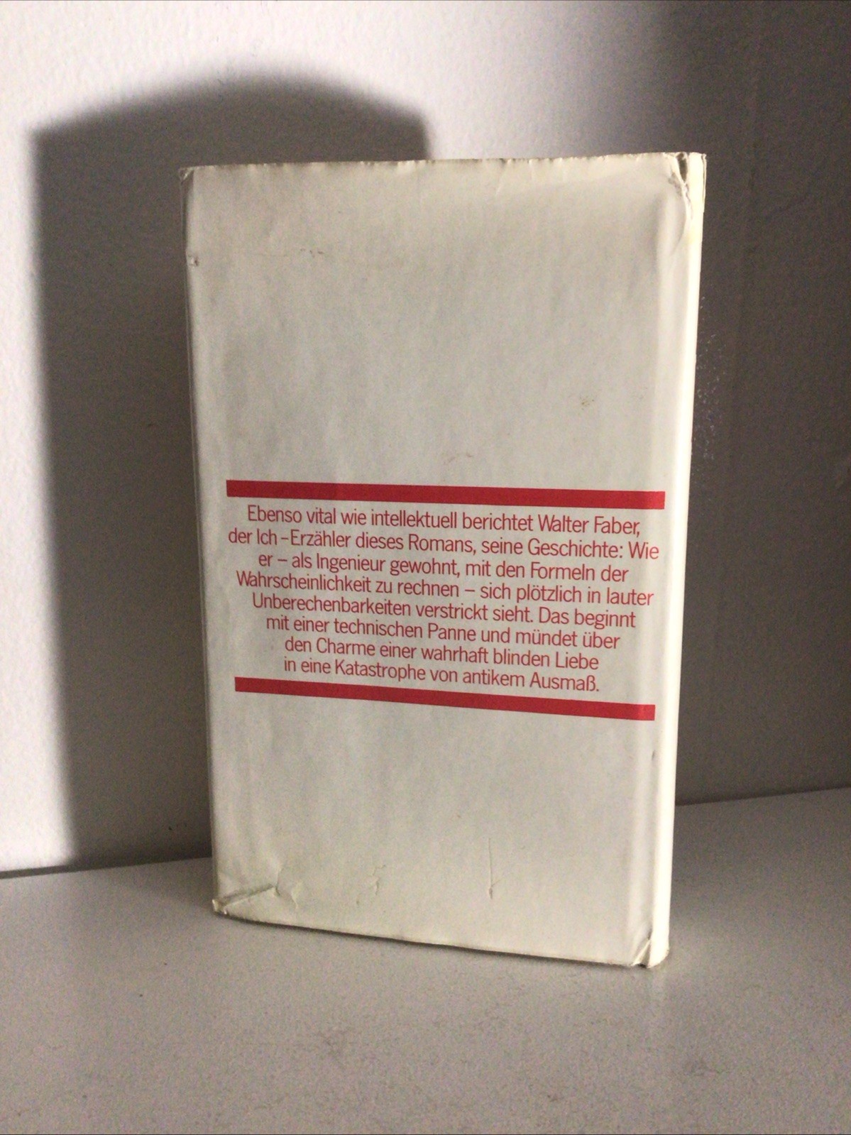 HOMO FABER: EIN BERICHT (SUHRKAMP TASCHENBUCH) (GERMAN By Max Frisch – Hardcover