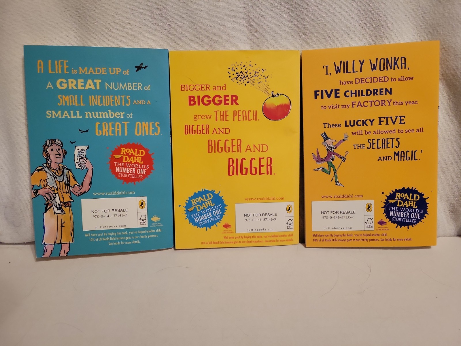 Roald Dahl 15-Book Boxed Set paperback