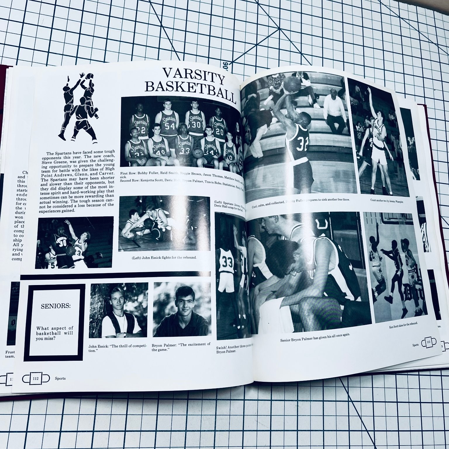 The Spartan 1994 Central Davidson High School Yearbook Philip Tomkinson