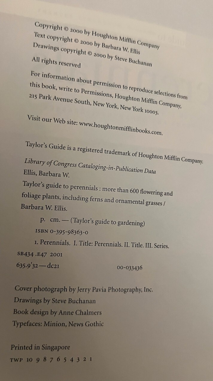 Taylor’s Guides to Gardening: Taylor’s Guide to Perennials 