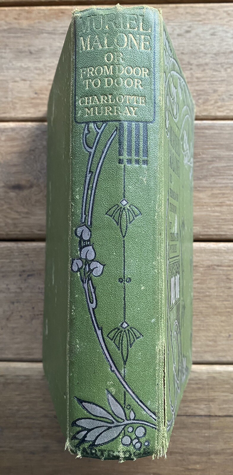 Muriel Malone or From Door to Door by Charlotte Murray (c1913 Antique Hardcover)
