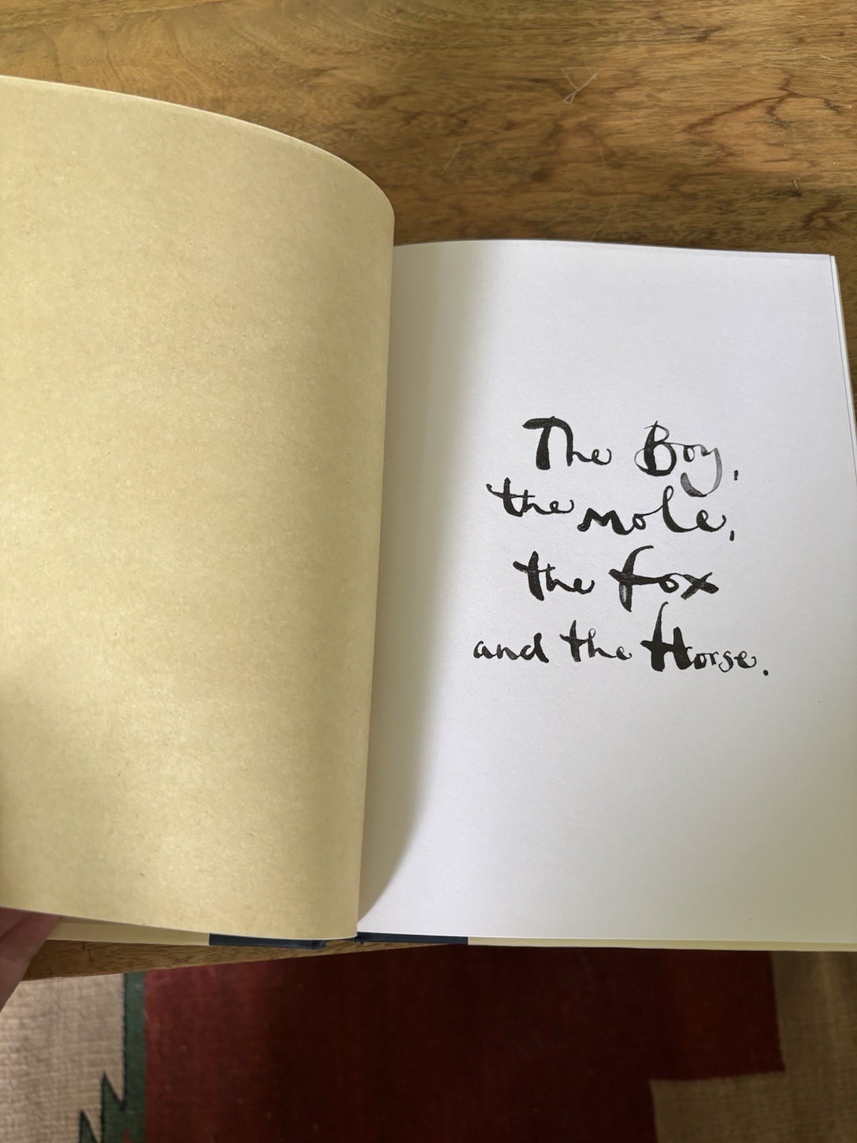 HarperOne The Boy, the Mole, the Fox and the Horse by Charlie Mackesy (Hardcove…