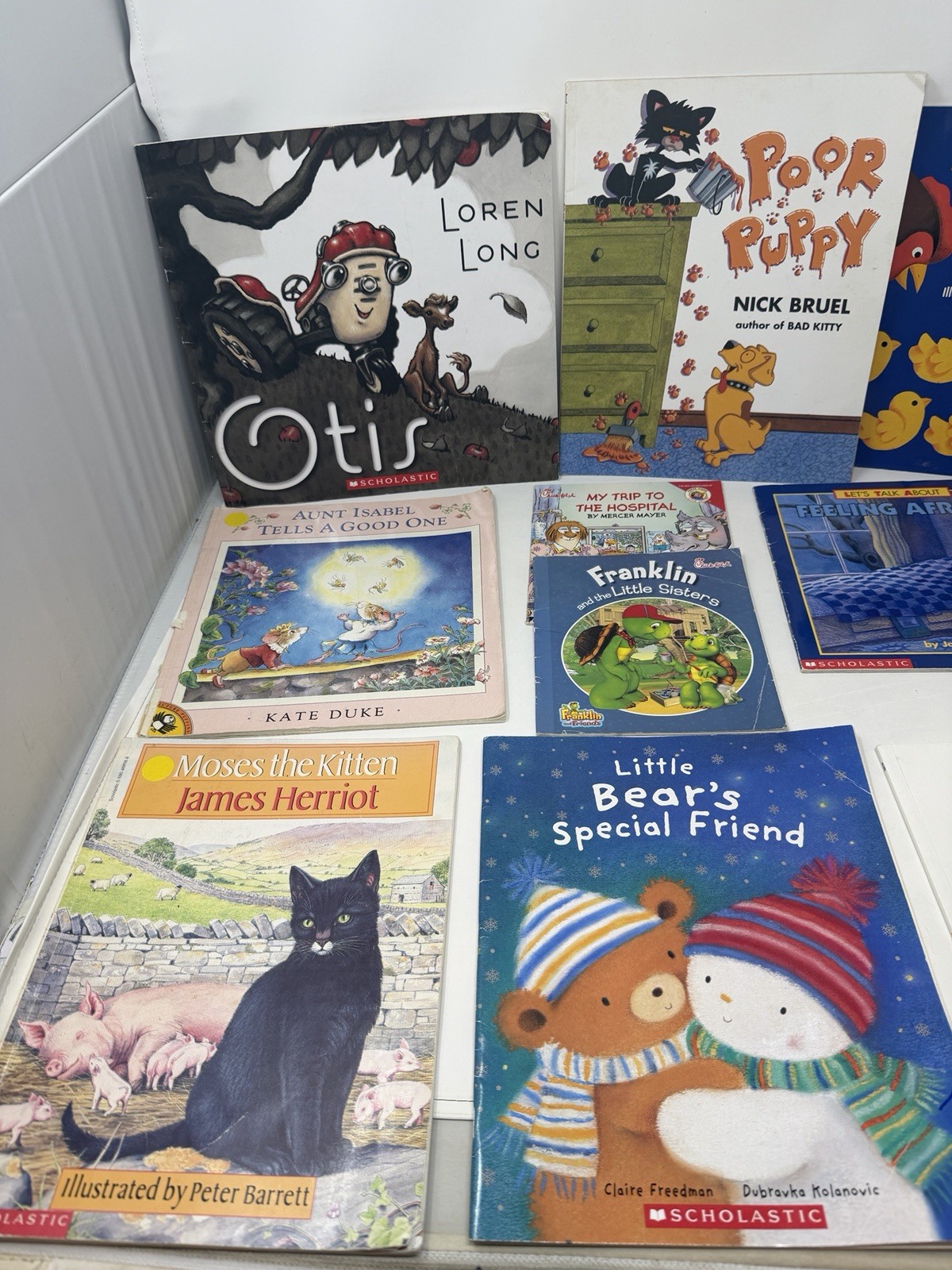 Children’s Scholastic Picture Books Kids Paperback Storybook Storytime Lot of 12