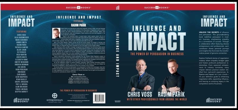 Influence and Impact (Hardcover) by Chris Voss & Radim Parik *SIGNED COLLECTIBLE