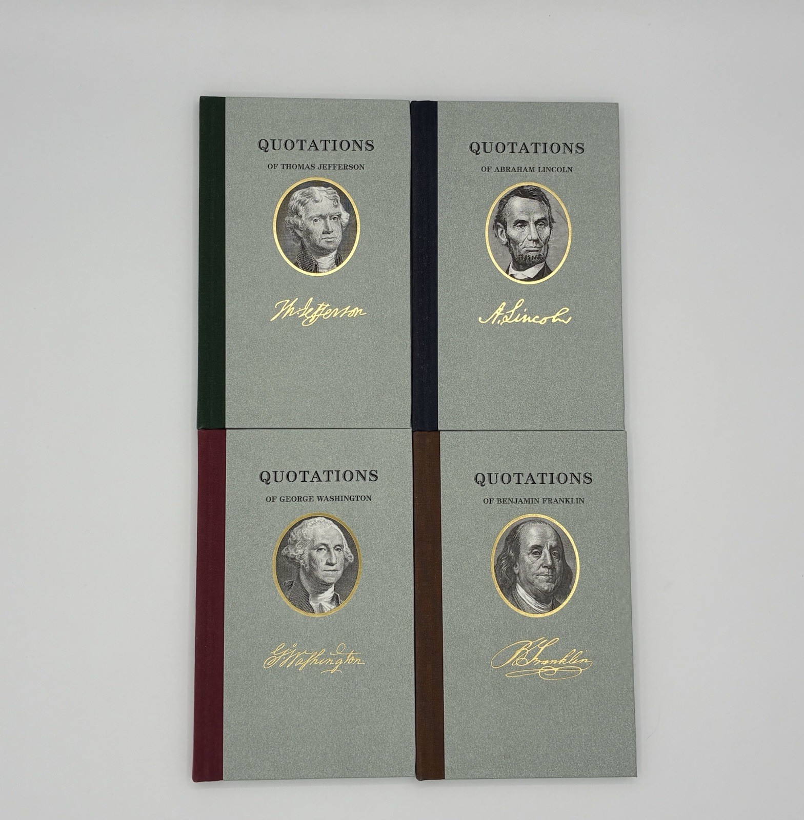 Founding Fathers Presidential Boxed Set 4 Applewood Books Mount Rushmore