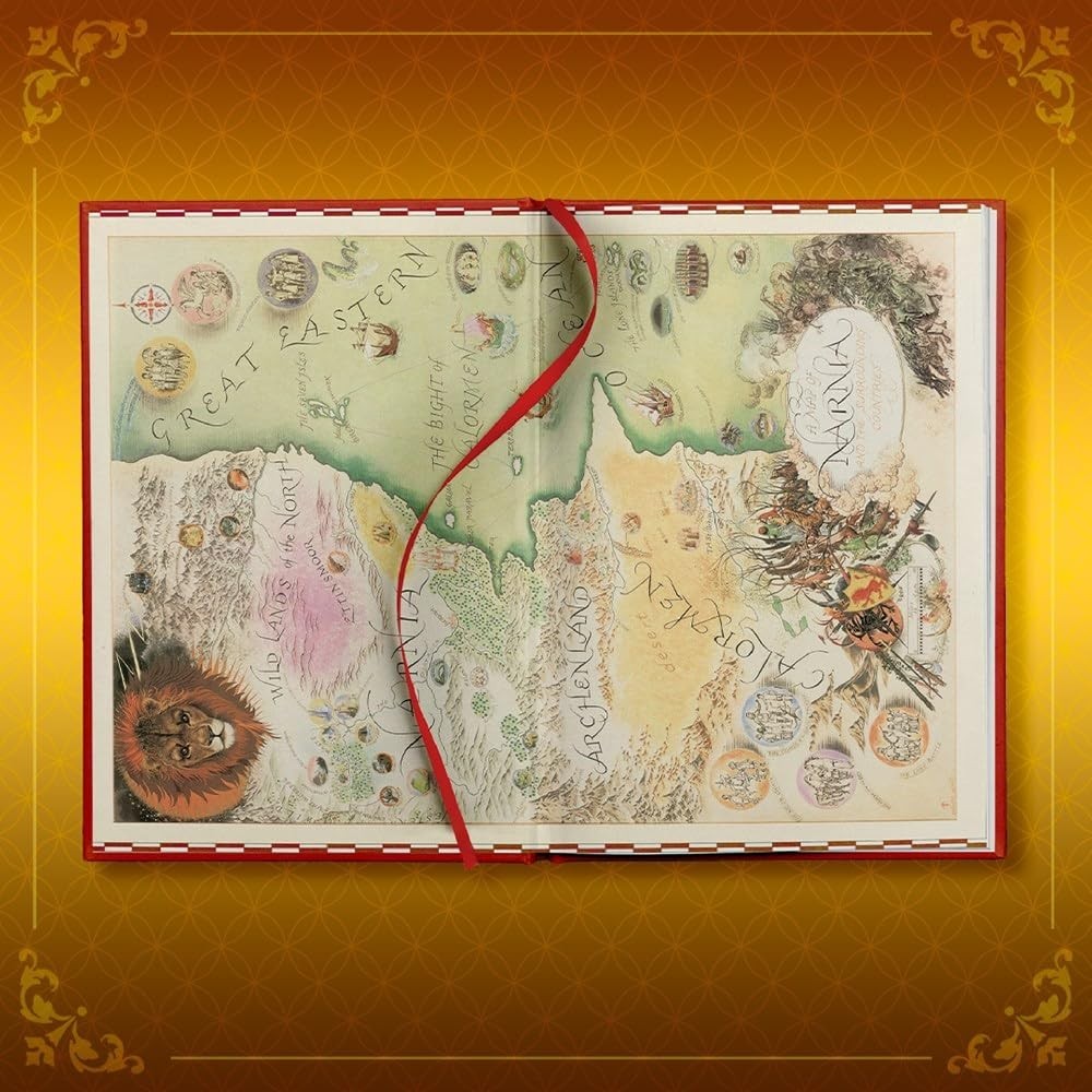 The Chronicles of Narnia Deluxe Edition: 7 in 1 Hardcover Sprayed Edges