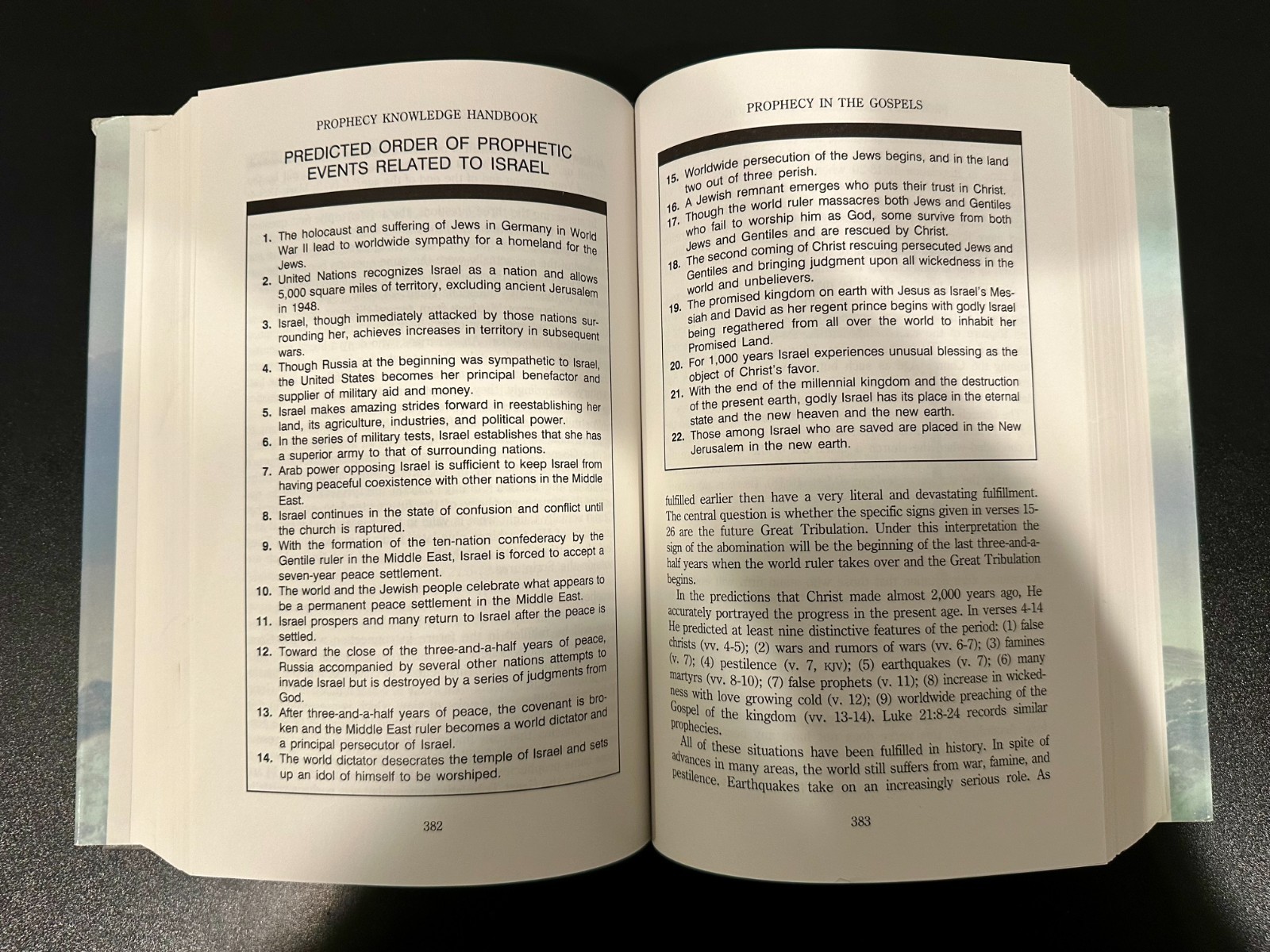 The Prophecy Knowledge Handbook by John Walvoord (1990, Hardcover)