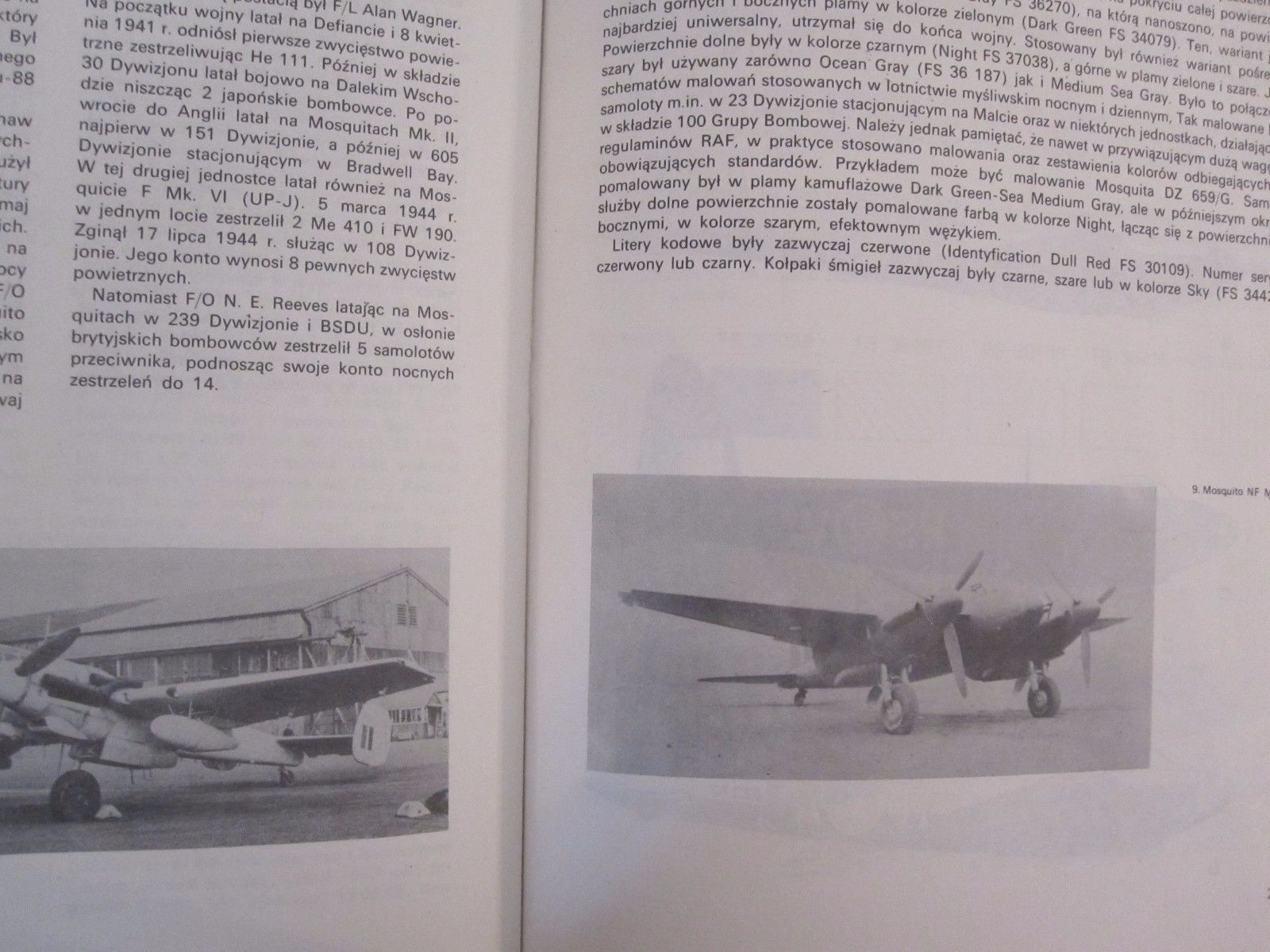 Mosquito Mk.II – Polish Text – 39 pages, BW illustrations