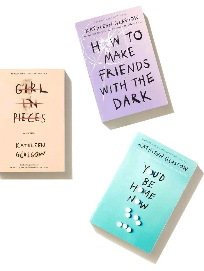 Kathleen Glasgow 3 Books Set Collection (You’d Be Home Now, Girl In Pieces,…