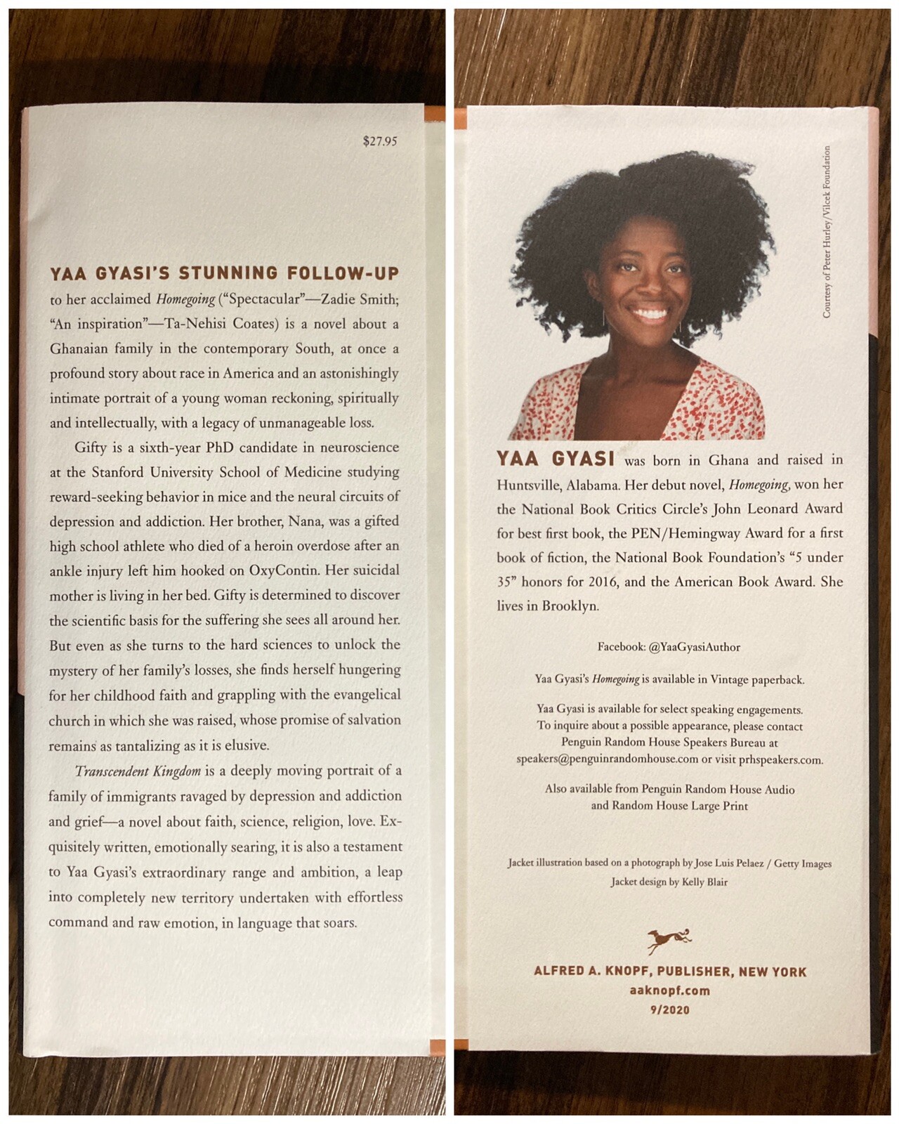 *Signed* Transcendent Kingdom – Yaa Gyasi (1st edition HC)