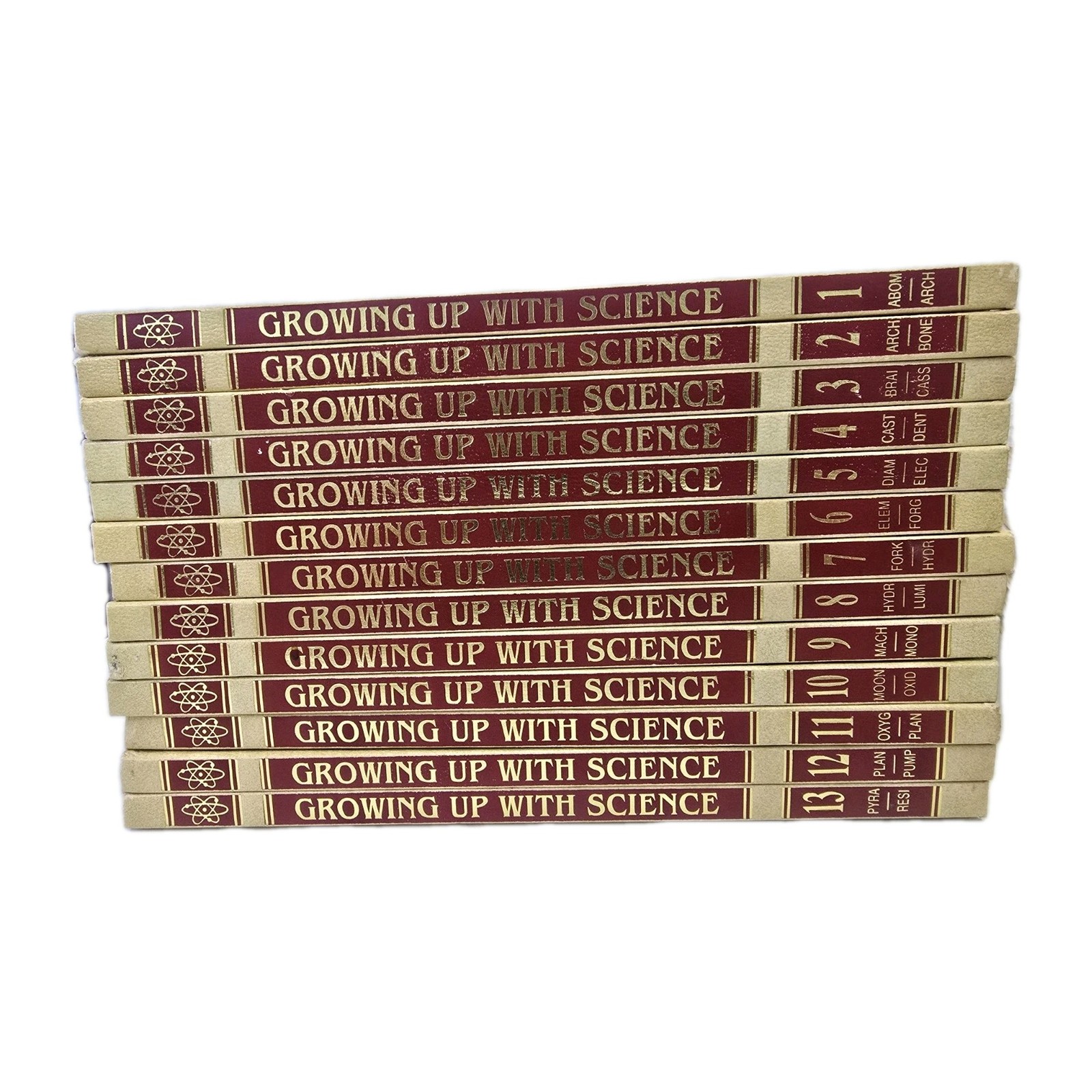26 Volume Set Growing Up With Science Illustrated Encyclopedia 1987 1990 Good