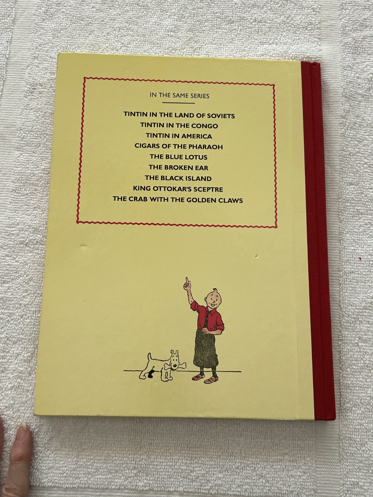 HERGE Adventures of TINTIN IN AMERICA hc Casterman 1995 2004 VG to like new insi