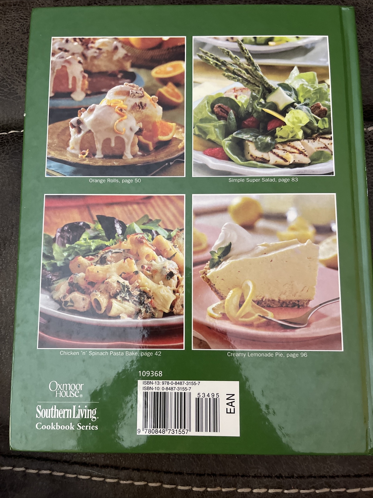 Southern Living 2007 Annual Recipes Cookbook (Hardcover) 368 Pages Color Photos