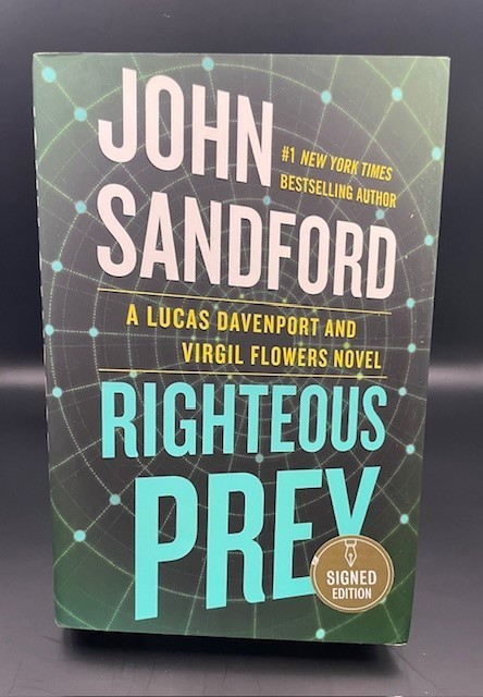 Lot of 3 John Sandford „Lucas Davenport“ novels (Signed/First Editions)