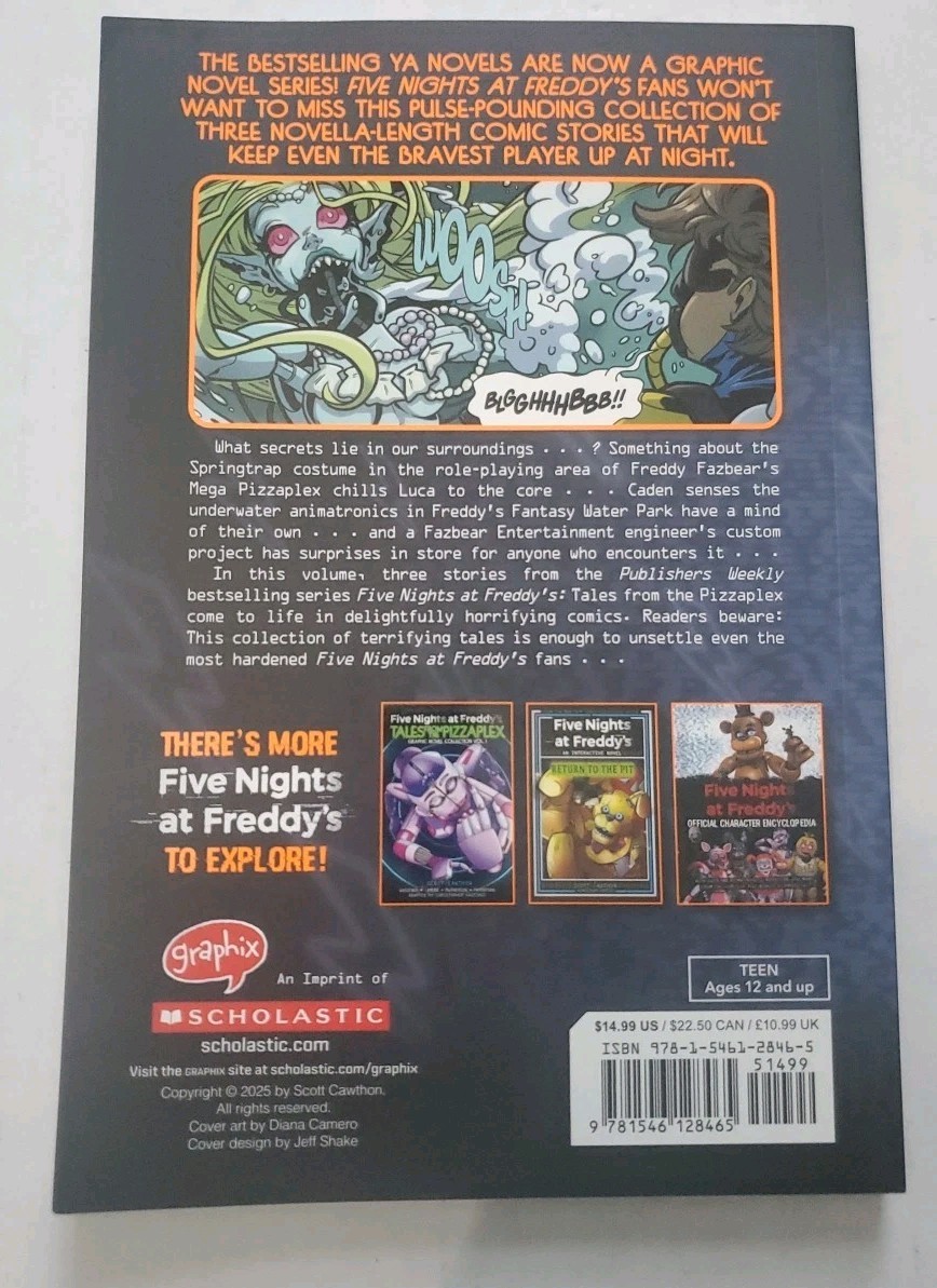 Five Nights at Freddy’s: Tales from the Pizzaplex Graphic Novel Collection Vol.