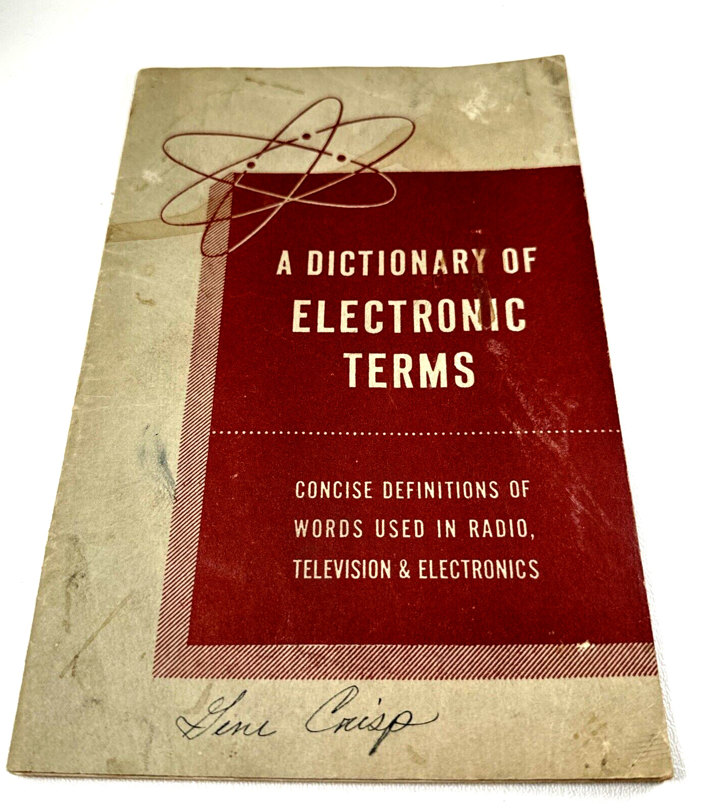 Vtg 1953 Dictionary Of Electronic Terms Published By Allied Radio Shack Read