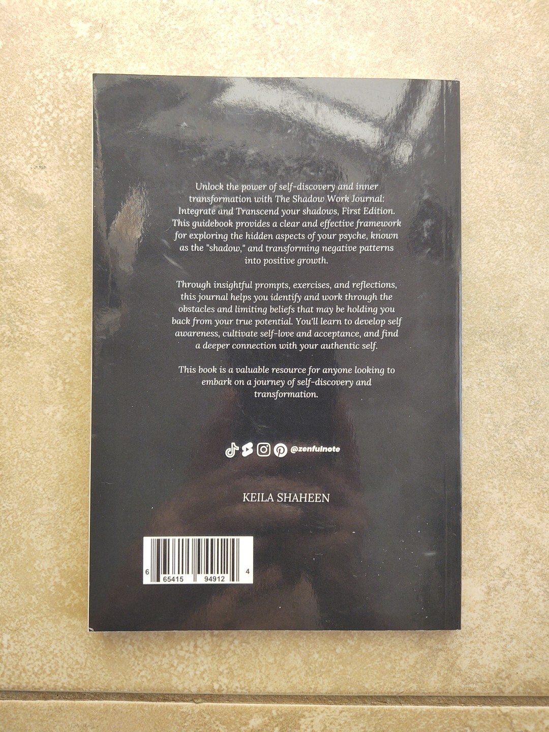 THE SHADOW WORK JOURNAL Guide Integrate & Transcend Your Shadows Self Help Book