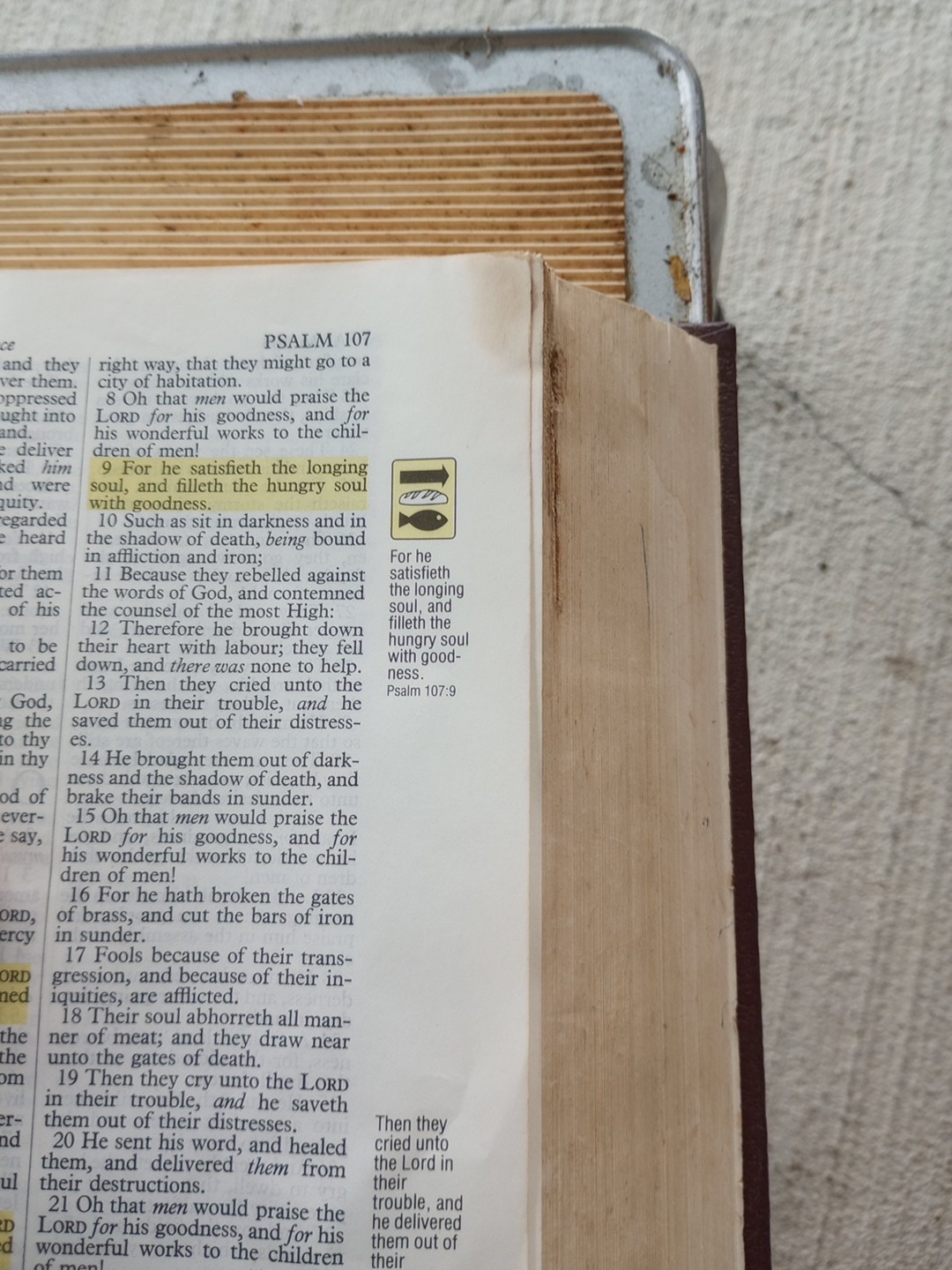Salem Kirban Reference Bible King James Version AMG 4th Printing 1985 ACCEPTABLE