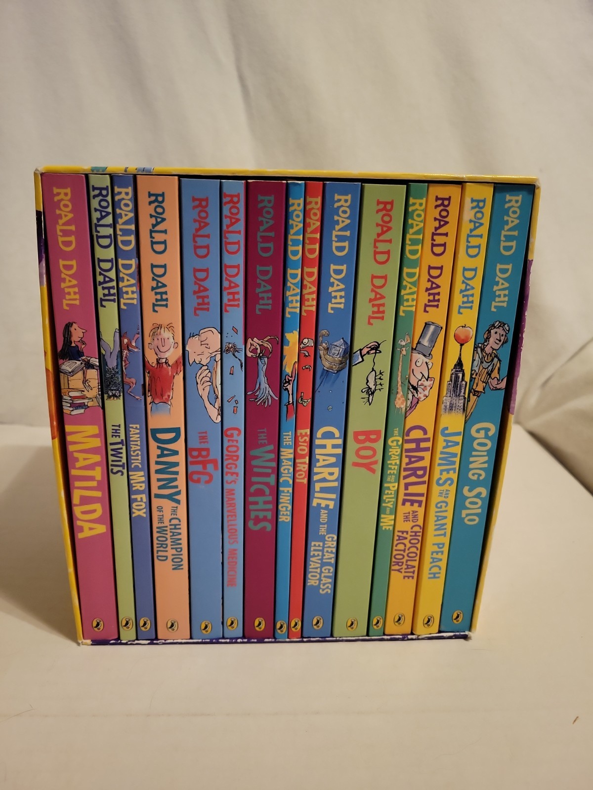 Roald Dahl 15-Book Boxed Set paperback