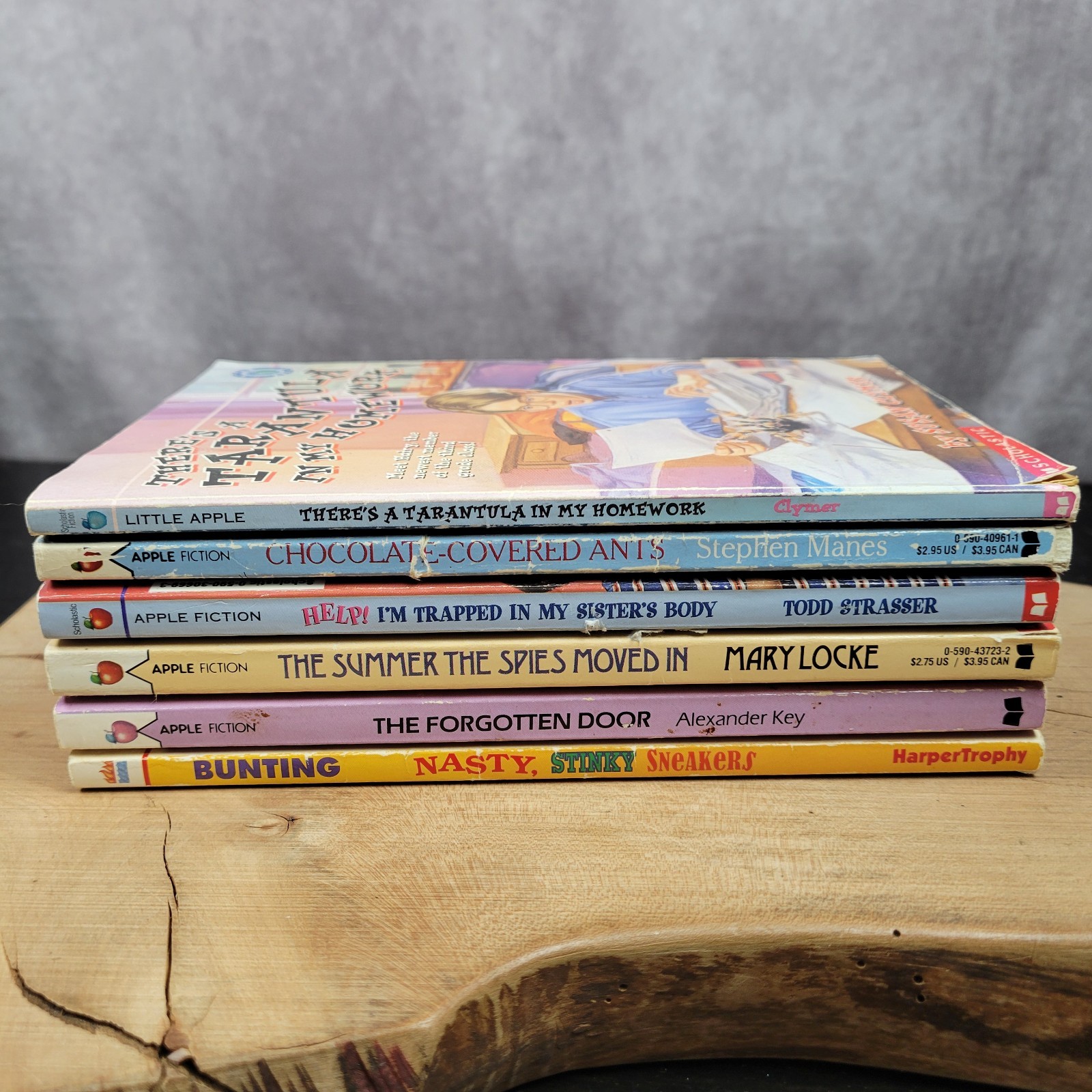 Vintage Apple Fiction Paperbacks Chapter Book Lot Scholastic 1980’s & 1990’s