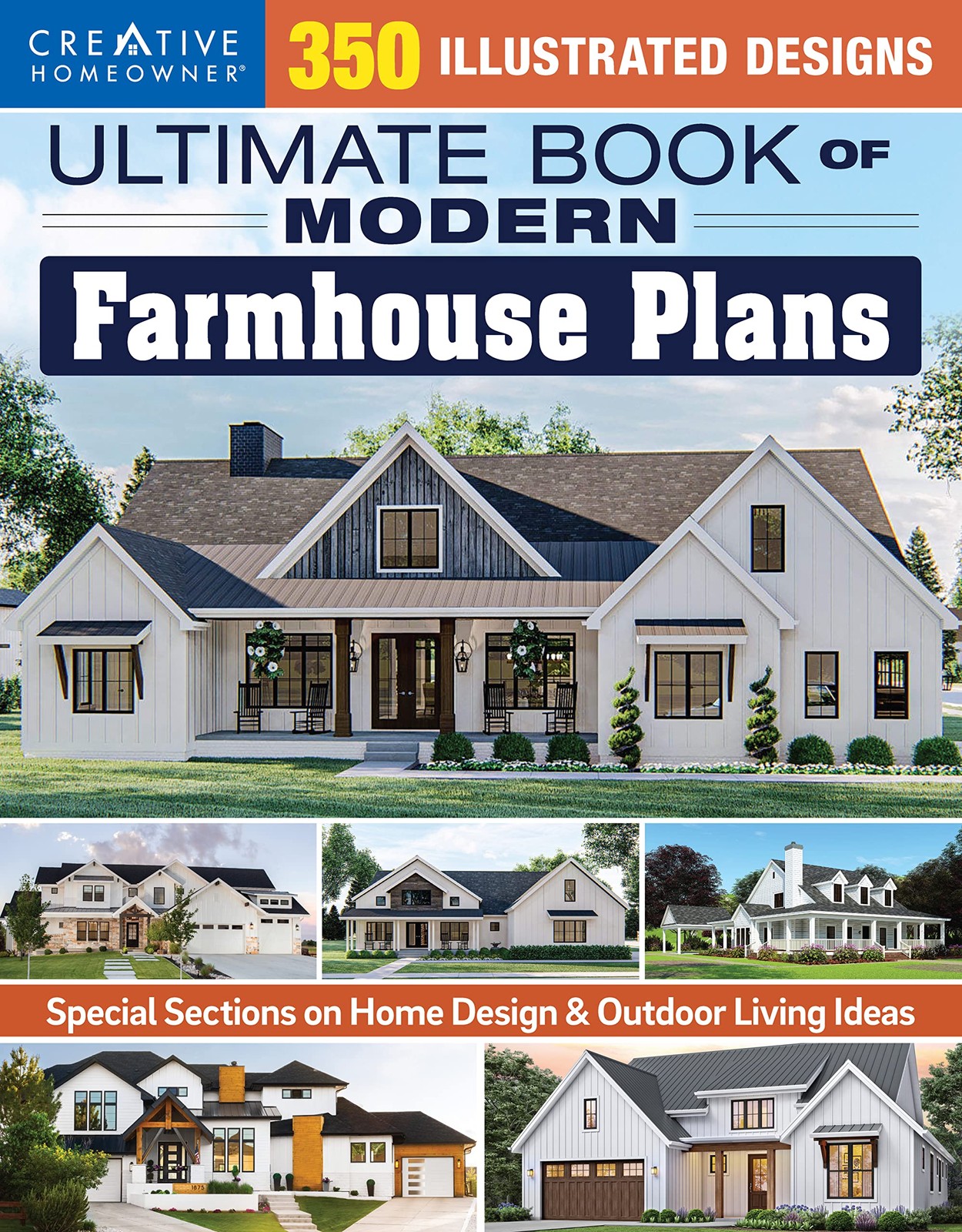 Ultimate Book of Modern Farmhouse Plans: 350 Illustrated Designs (Creative H…