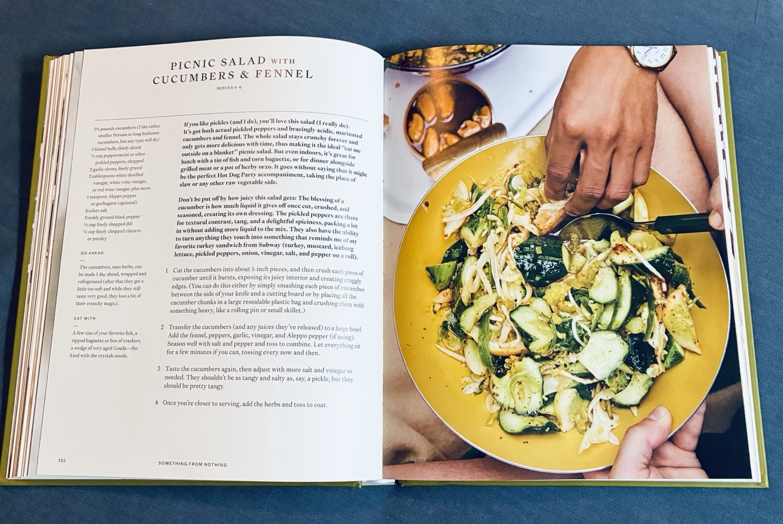 Something from Nothing A Cookbook Alison Roman HC Recipe Book 2025 VERY GOOD