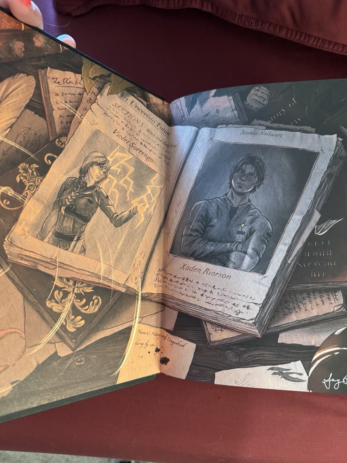 FairyLoot Rebecca Yarros Fourth Wing Empyrean Series Set