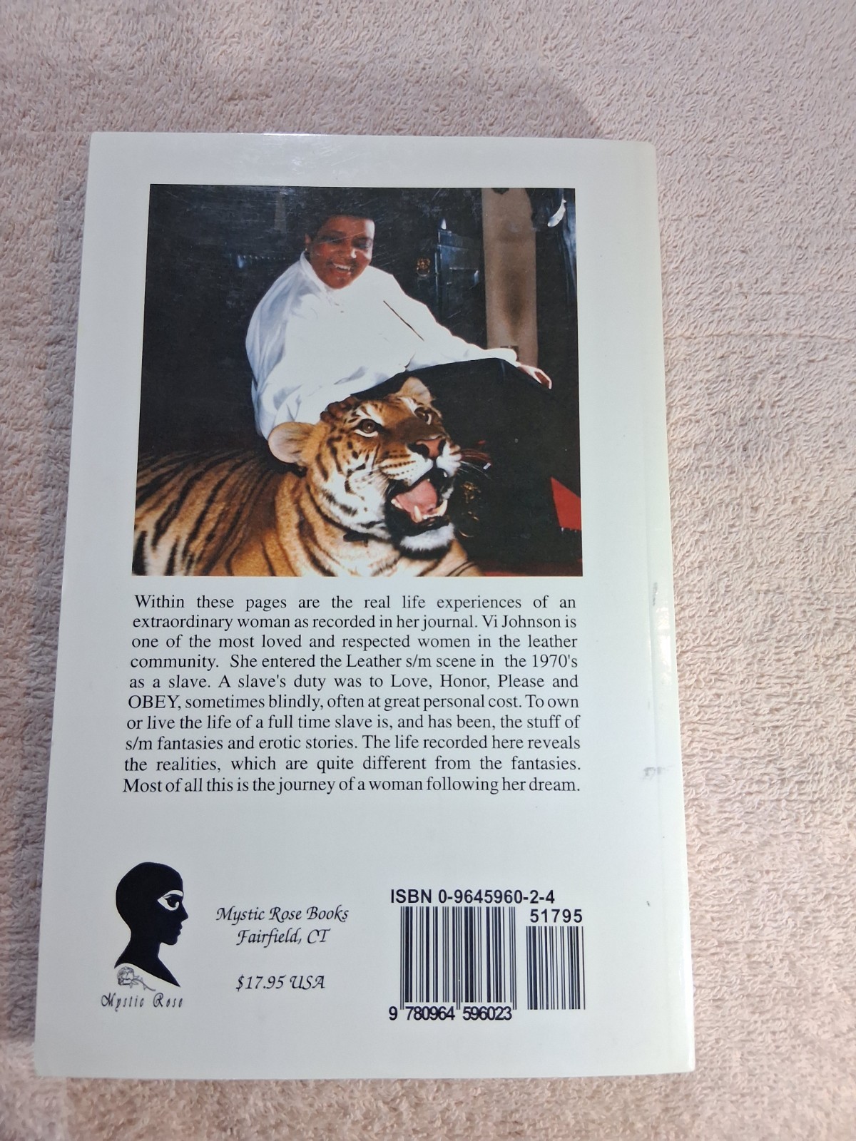 To Love, to Obey, to Serve: Diary of an Old Guard Slave – Sign by Author. 1st Ed