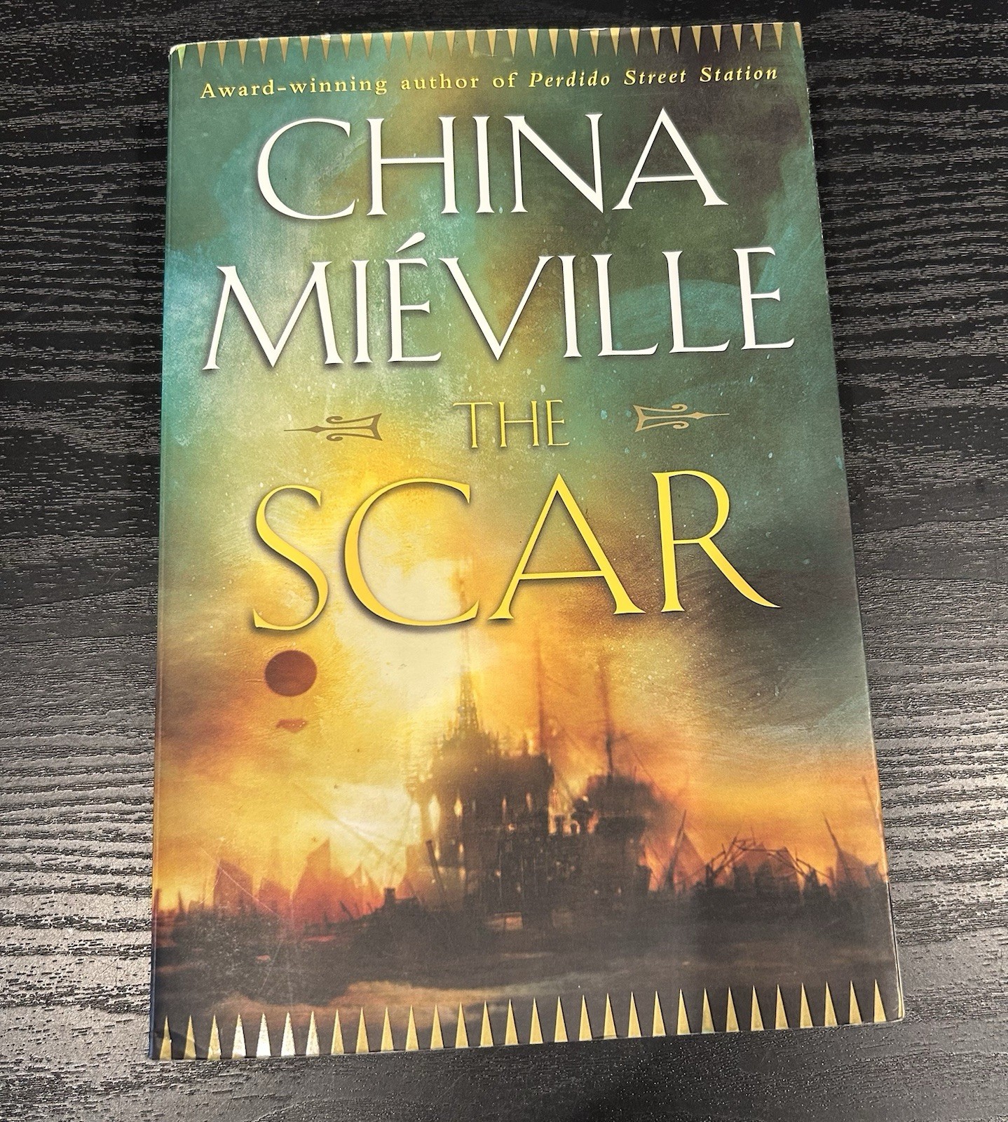 China Miéville The Scar Trade Paperback Ballantine Books First Edition 2002