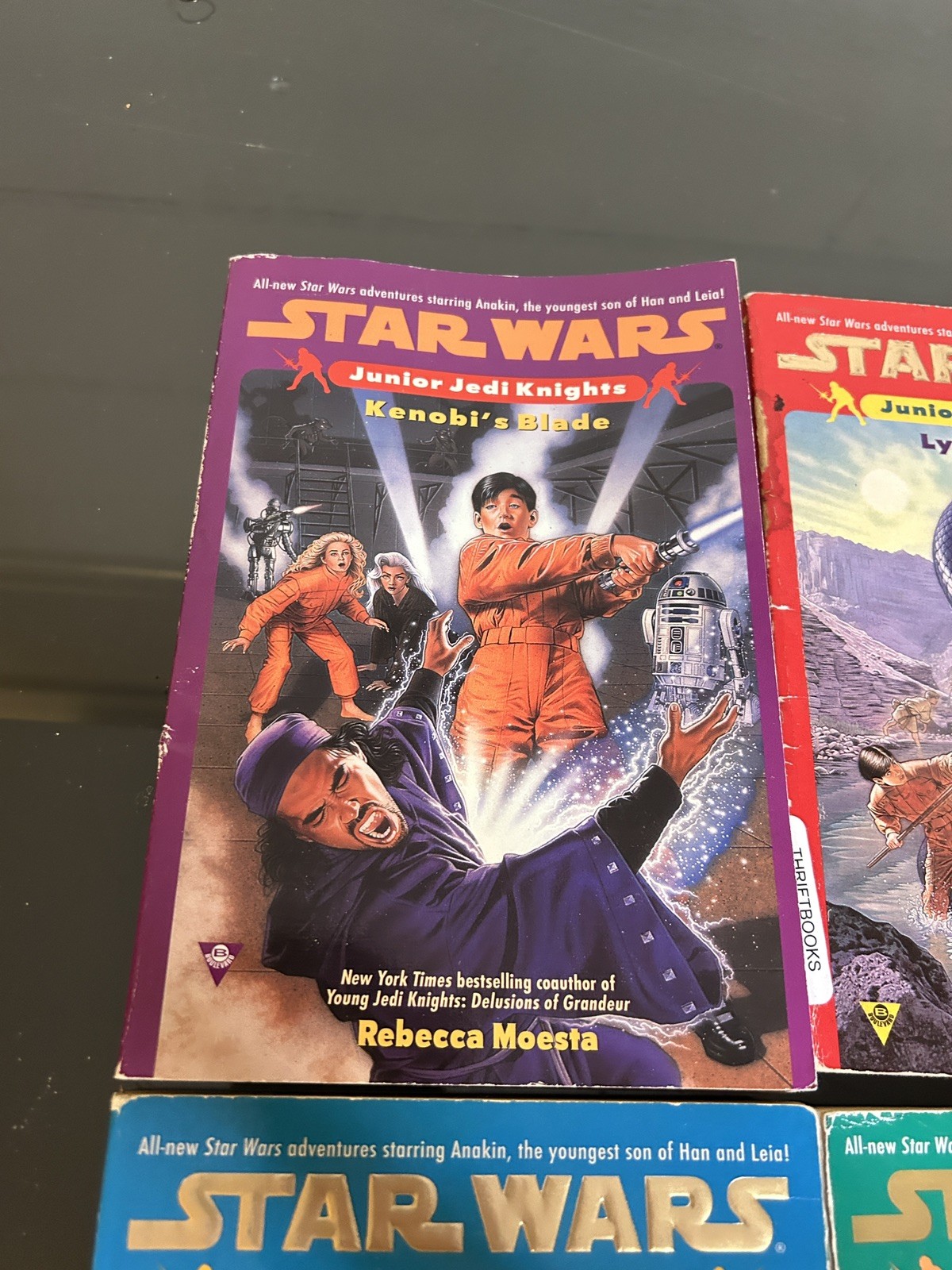 Star Wars 1995 Scholastic Junior Jedi Knights Books Set – Used/Read Description
