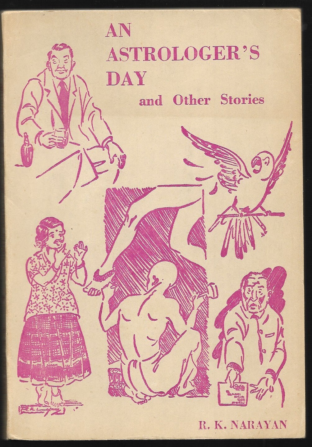 An Astrologer’s Day And Other Stories R. K. Narayan Paperback Reprint 1968 India