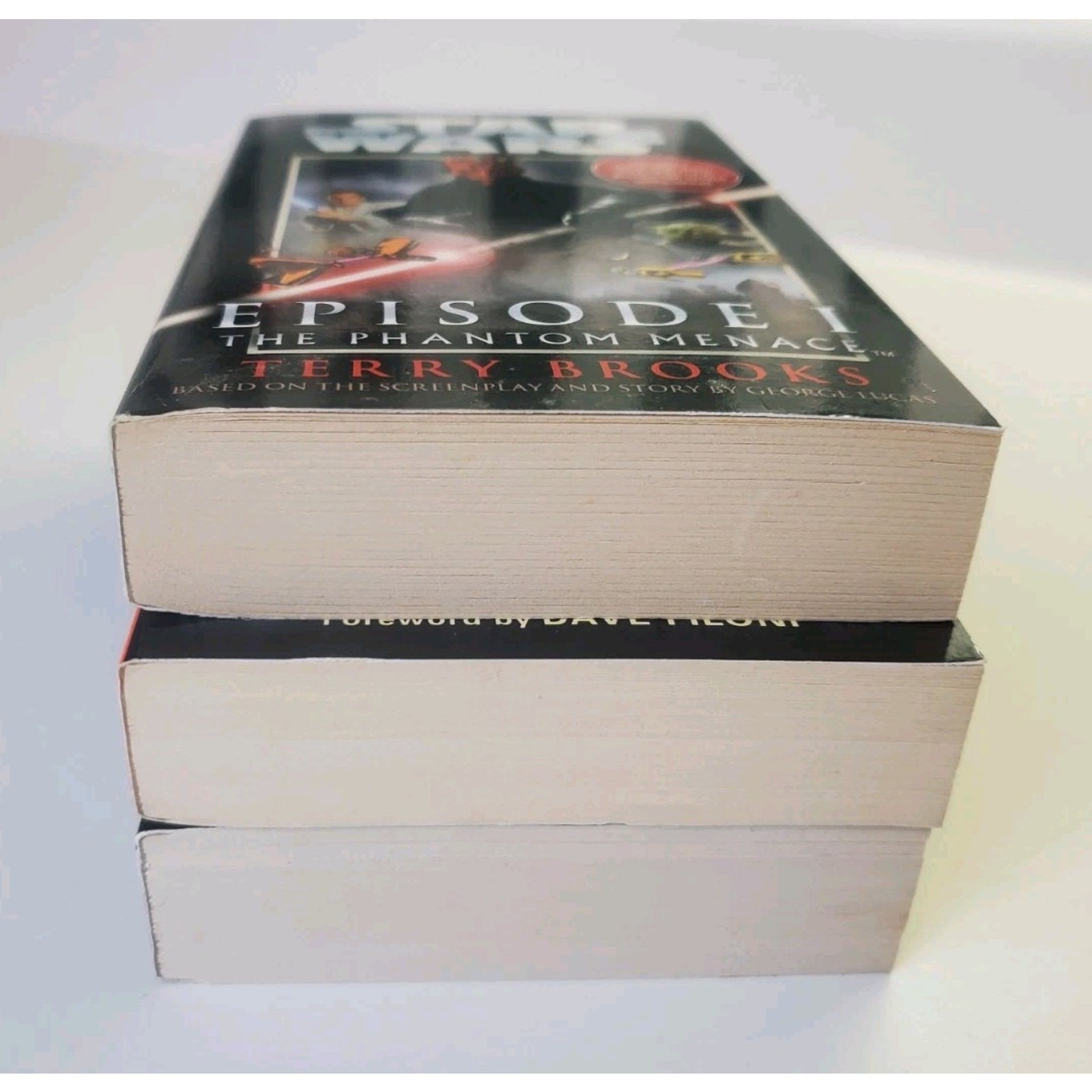 Star Wars mixed lot of 3 paperback books – Thrawn Treason, Episode I, A New Dawn