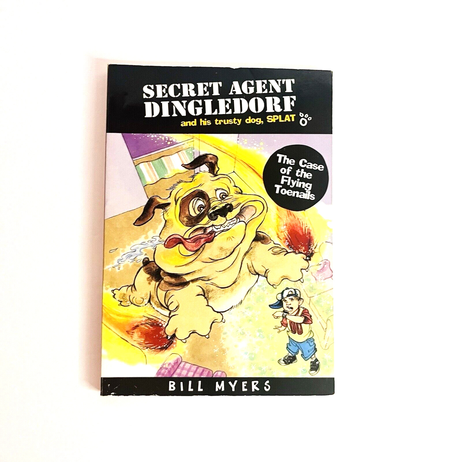 The Case of the Flying Toenails Secret Agent Dingledorf Lot 4 Books Bill Myers
