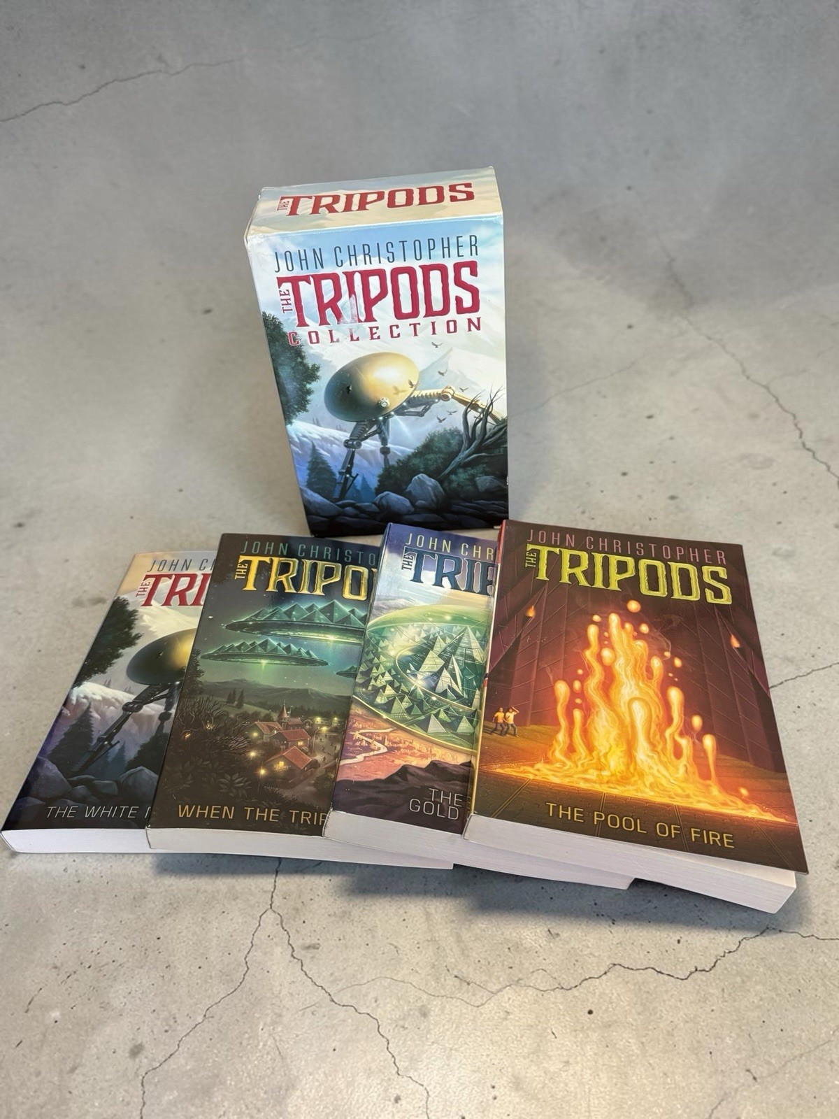 The Tripods Collection John Christopher 4 Book Paperback Box Set Excellent