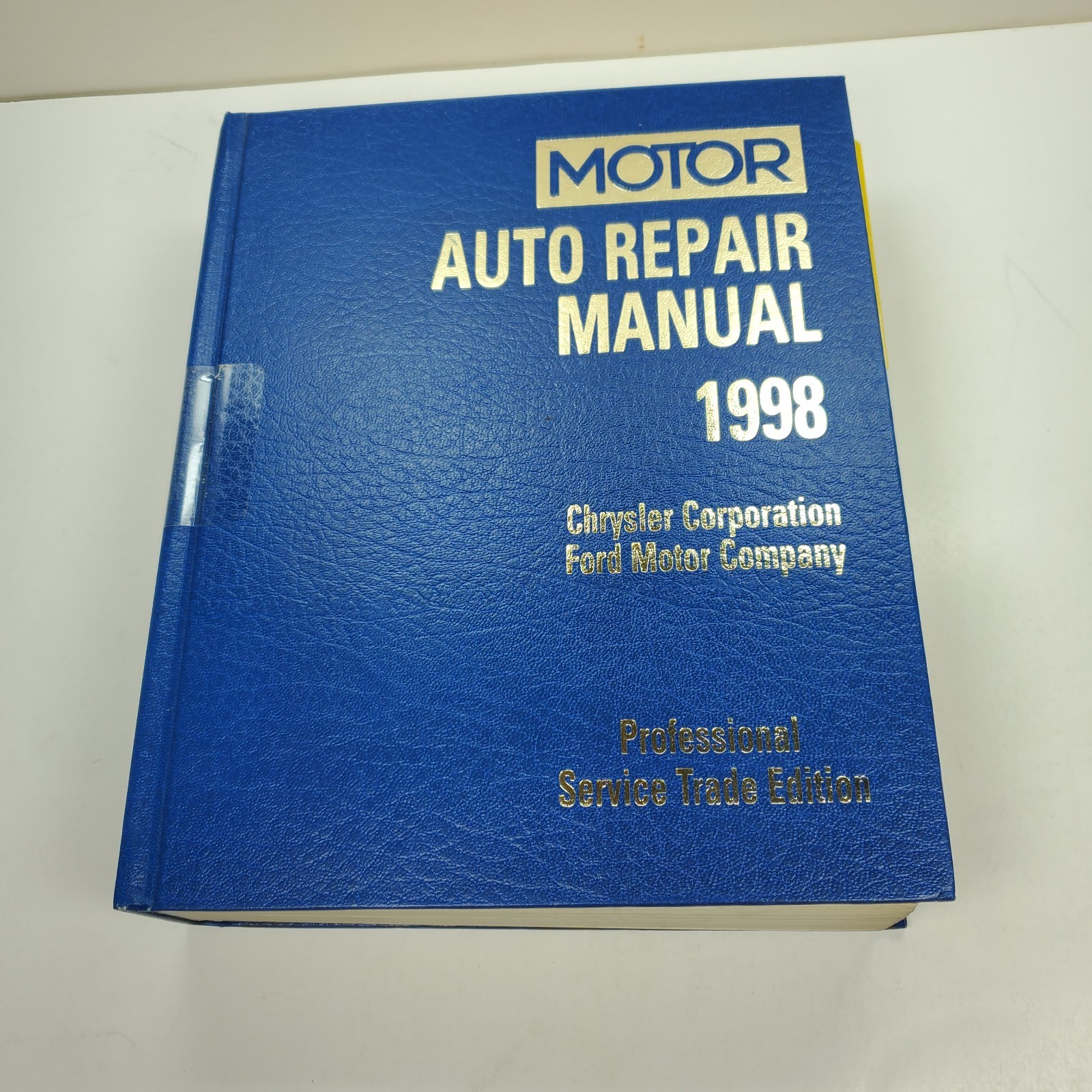 1995-1998 Motor Auto Repair Manual Professional Services Trade Ed Chrysler Ford