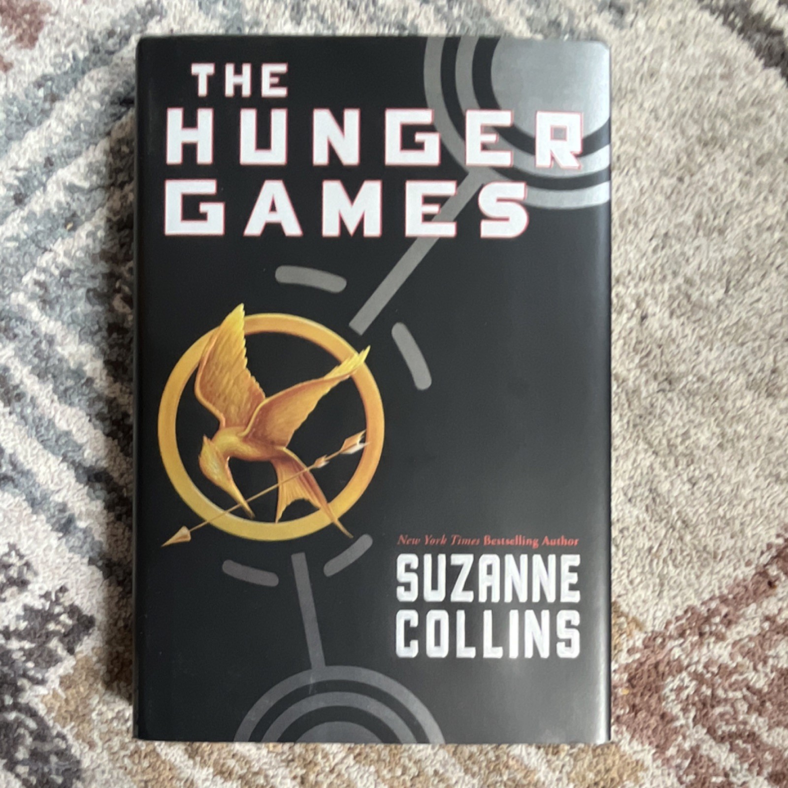 Suzanne Collins The Hunger Games Ser. Vol. 1 Hardcover Scholastic 2008 w/DJ