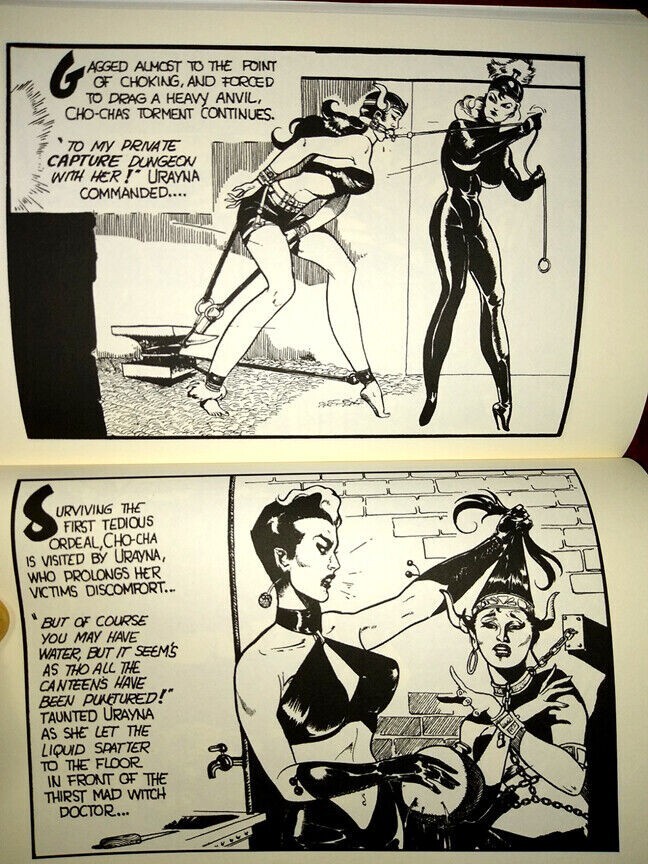 Gene Bilbrew, Eneg, Shibari, John Willie inspired damsels in distress serial