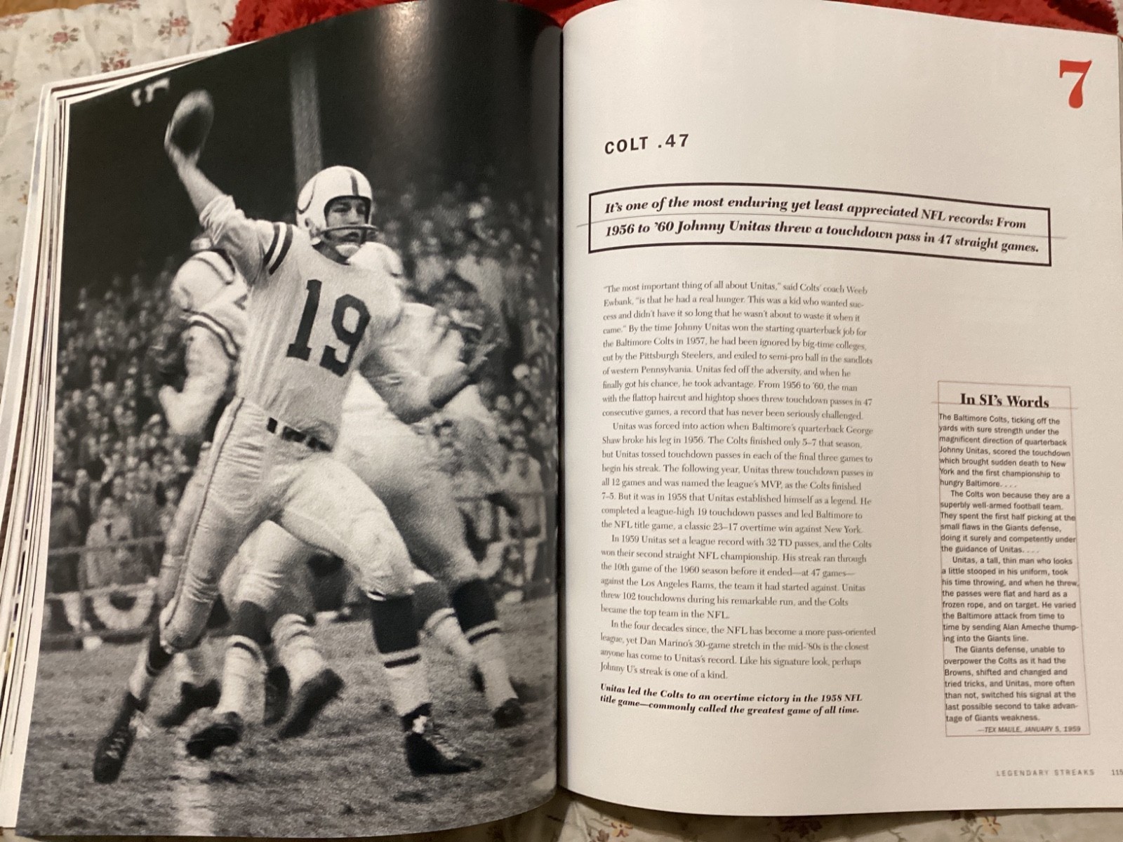 SPORTS ILLUSTRATED GREATEST FEATS,UNFORGETTABLE ACCOMPLISHMENTS,174 PAGES/NO PH
