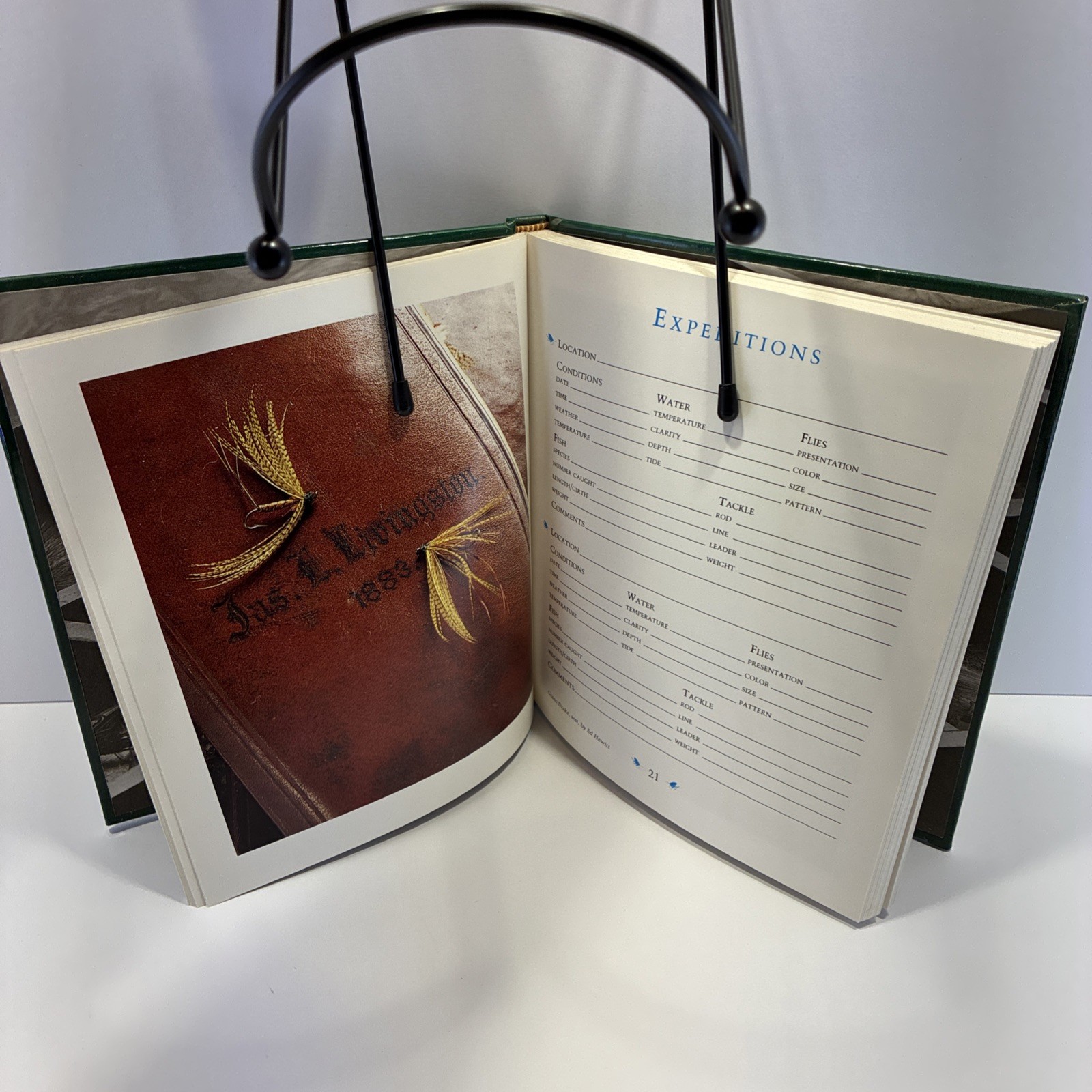 Fly-Fishing Logbook Hardcover F-Stop Fitzgerald Unmarred Pages 112 Pages