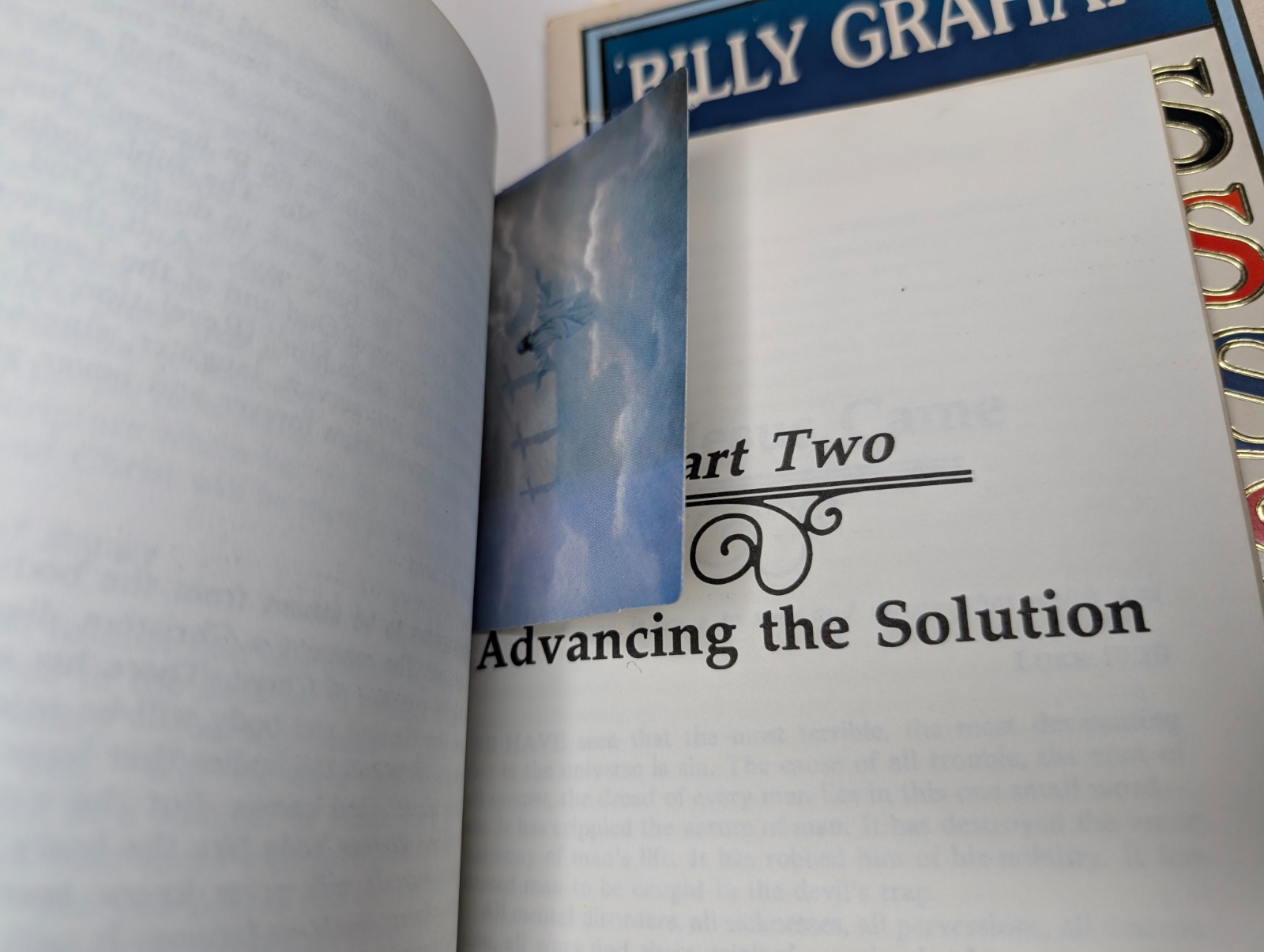 x7 LOT Billy Graham Franklin Graham Christian Religious Books Peace With God Vtg