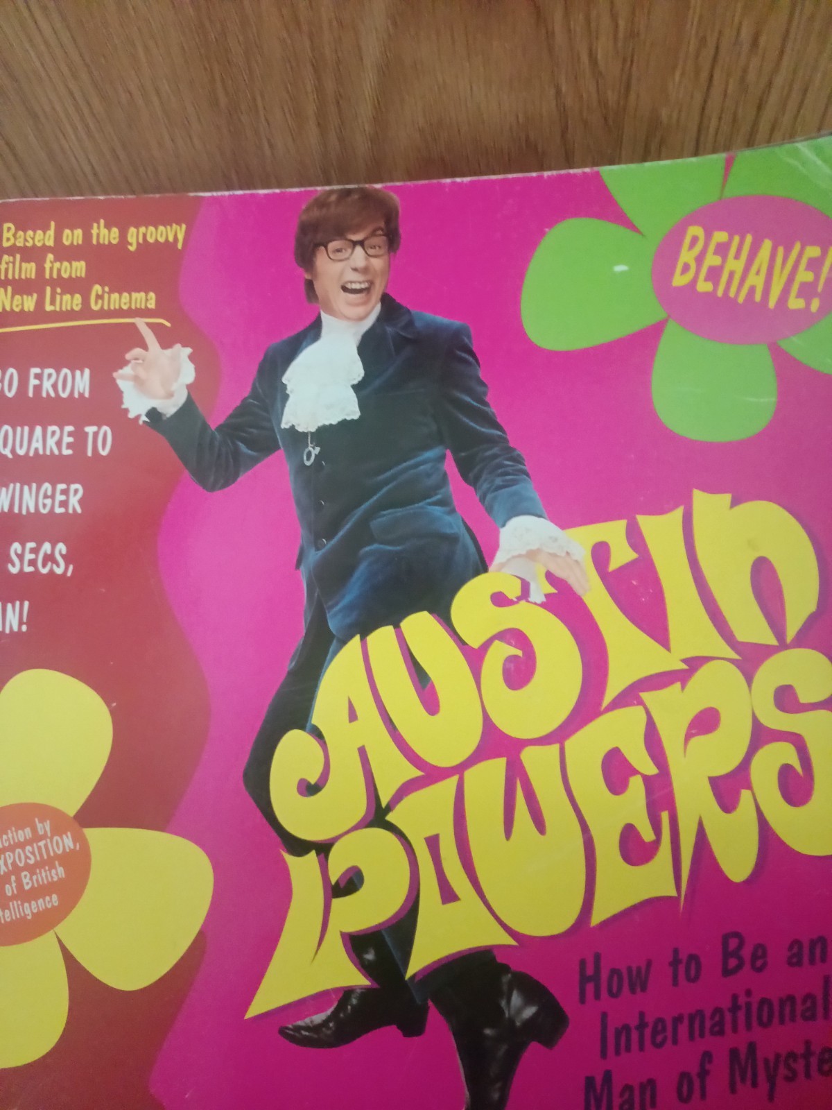 Austin Powers how to be an international man of mystery 1997 pb book new line