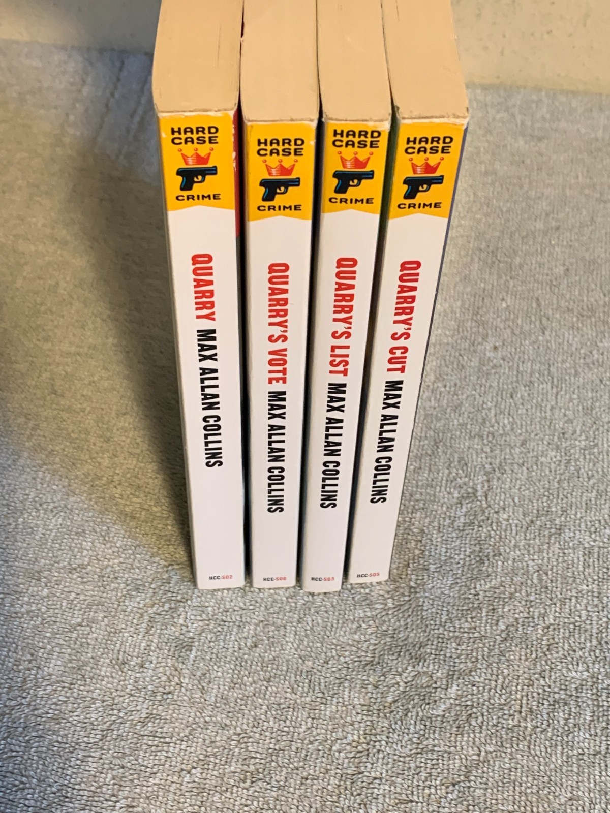 Lot Of 4 Quarry Novels by Max Allan Collins (Hard Case Crime PB) 2015