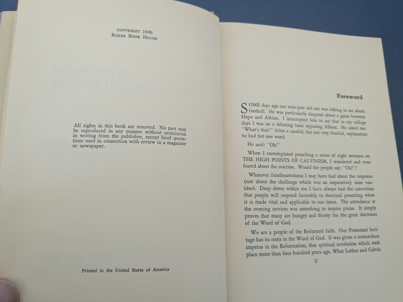 The High Points of Calvinism by Bastian Kruithof – Baker Book House, 1949