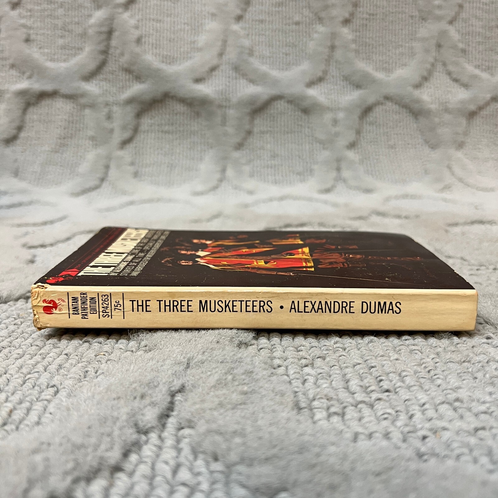 The Three Musketeers Classic Paperback Book by Alexandre Dumas Bantam Books 1969